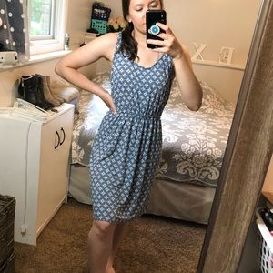 SOLD***Super cute Blue & White Summer Dress